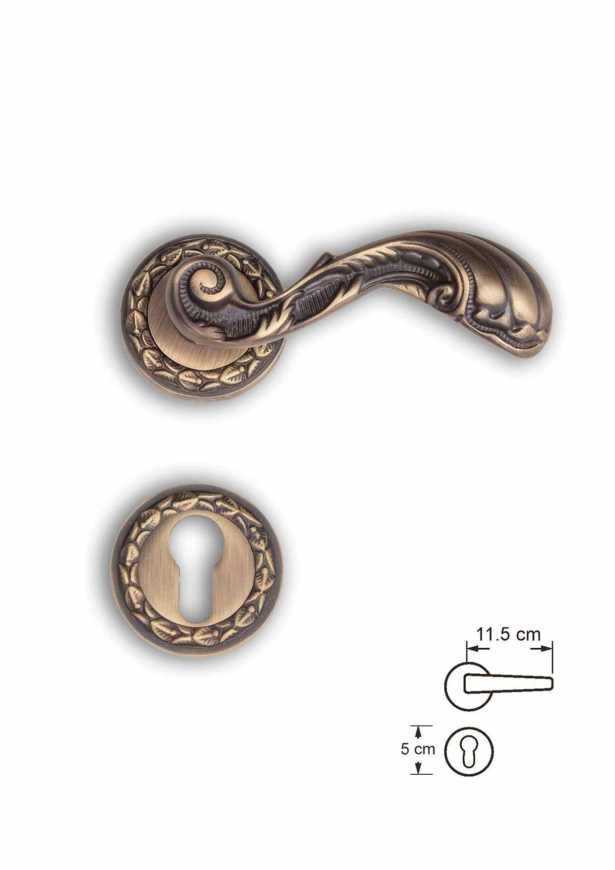 Refine your doors with our durable and charming rose handles for timeless elegance and smooth functionality.